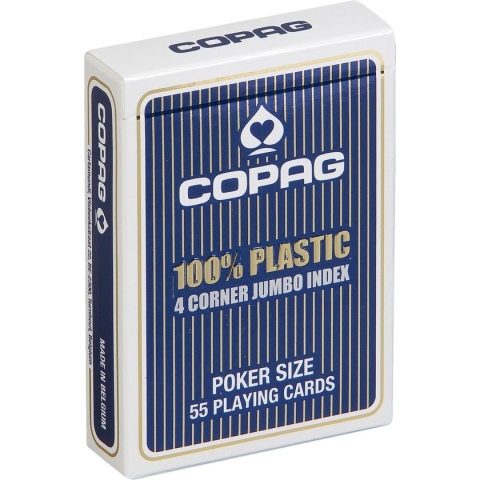 Plastic speelkaarten Index 4 hoeken Display - Copag
