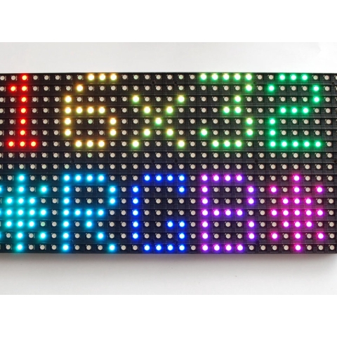 LED matrix panel 16x32 RGB van Adafruit 420