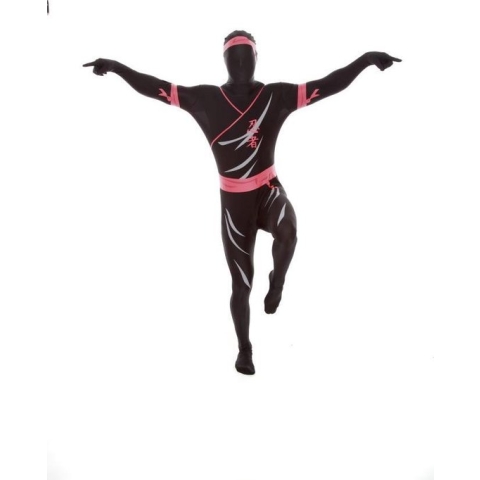 Morphsuits™ Ninja  Morphsuit - SecondSkin - Verkleedkleding - 163/175 cm