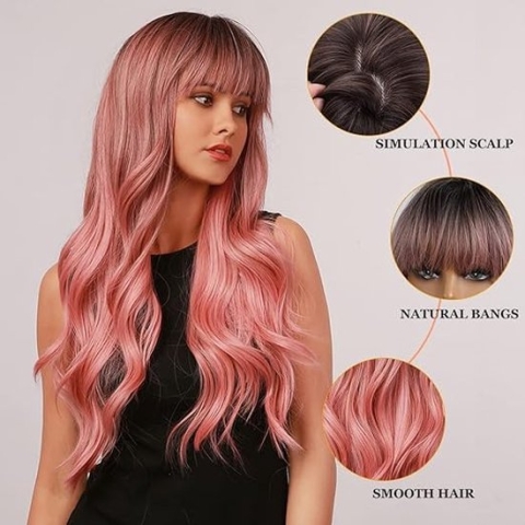 Pruik voor Dagelijks Party Cosplay Gebruik
