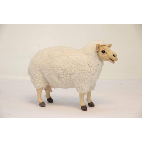 Hansa Moeder schaap knuffel, 38 cm