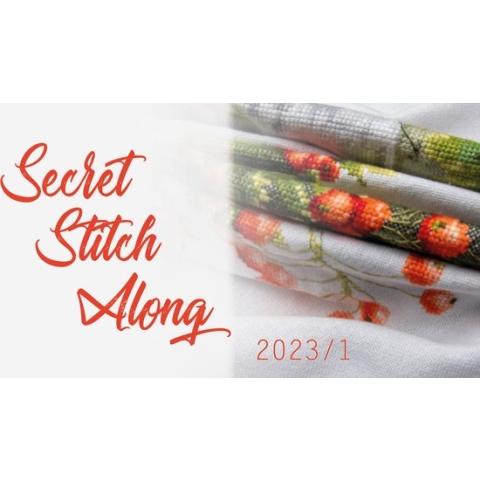 LanArte Secret Stitch Along 2023/1 SSA Evenweave PN-0198291