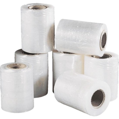 Verpakkingsfolie, transparant, folie, 90 mm, 150 m, 8 rollen/VE