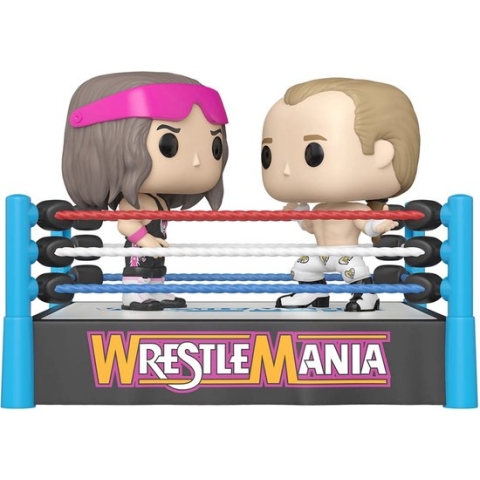 Funko WWE Verzamelfiguur POP Moment! 2-Pack Bret Hart VS Shawn Michaels 9 cm Multicolours