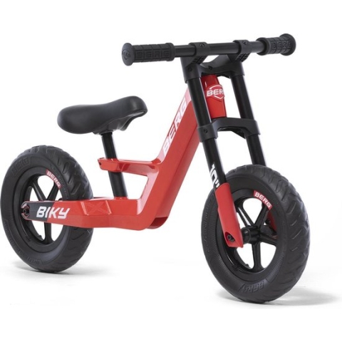 BERG Biky Mini Red Loopfiets - 10 inch - Lichtgewicht frame van magnesium - 2 tot 5 jaar - Rood