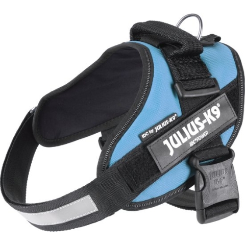 Julius-K9 IDC®Powertuig, M - maat 0, azuurblauw