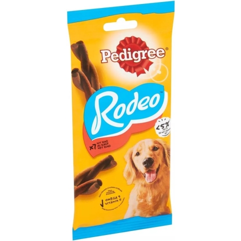 12x - Pedigree - Rodeo Met Kip - 12x(7stuks/123g)