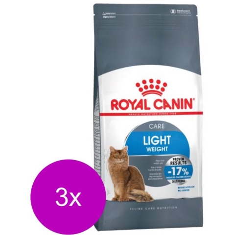 Royal Canin Light Weight Care - Kattenvoer - 3 x 3 kg