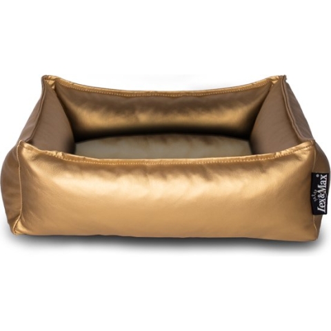 Lex & Max Gold - Hondenmand - 100x80cm - Goud