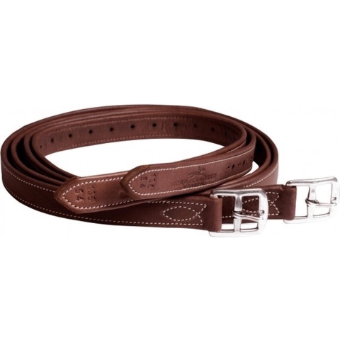 Schockemohle Stirrup Leathers Chantilly - Royal Oak/Cream - Maat 155