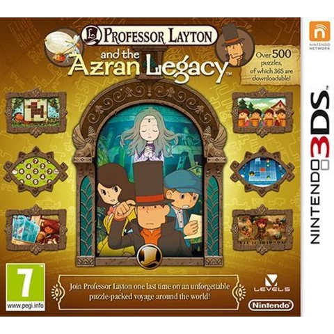 Professor Layton and the Azran Legacy /3DS
