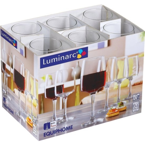Luminarc Equipe Home Wijnglas - 24cl - Helder - Set-6