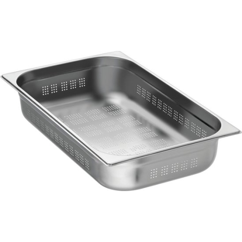 GN-bak | 1/1 GN | 10cm hoog | geperforeerd | Bartscher | A101100