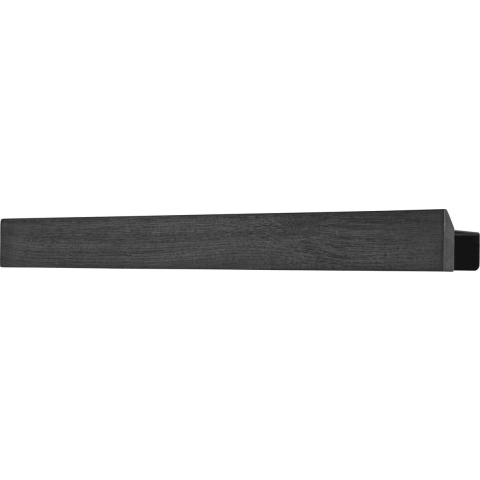 GEJST Design - FLEX RAIL 60 - Magnetische wandplank , messenhouder zwart en zwart eiken