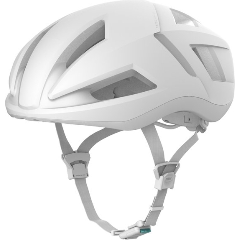 CRNK New Artica Fietshelm - Volwassenen - Wit - Maat L - Verstelbaar - 11 Ventilatiegaten - Heren Dames - Racefietshelm - 58 - 62 cm