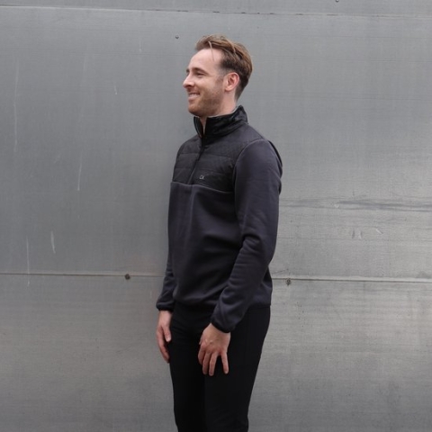 Calvin Klein Ramond Hybrid 1/4 Zip Men Sweater Urban