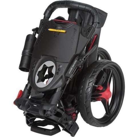 Bagboy Compact 3 Golftrolley - Mat Zwart/Rood
