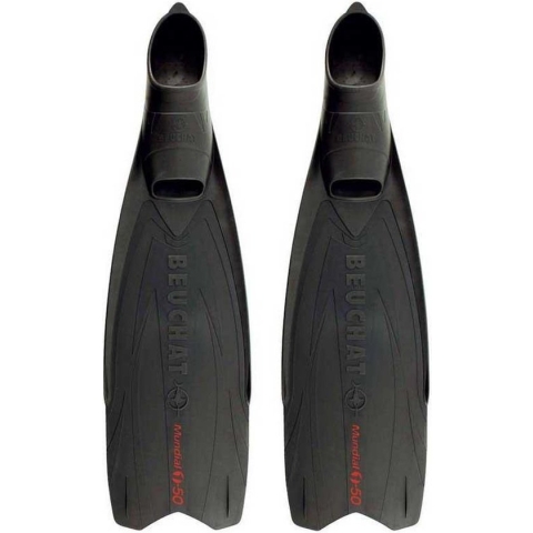 Beuchat Mundial One 50 Speervissen Zwemvliezen EU 37-38 Black