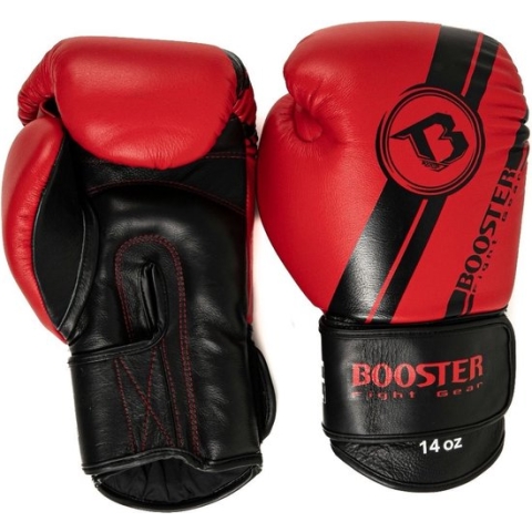 Booster Bokshandschoenen Pro Range BGL V3 Rood Zwart 16 OZ