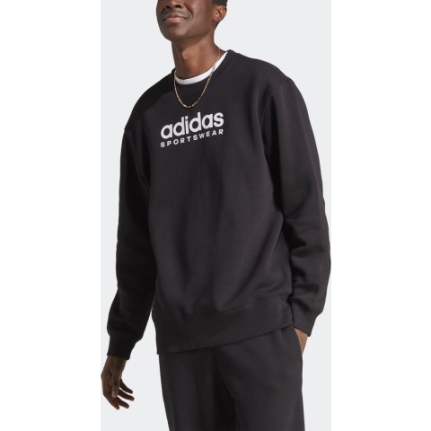 adidas Sportswear All SZN Fleece Graphic Sweatshirt - Heren - Zwart- 2XL Kort