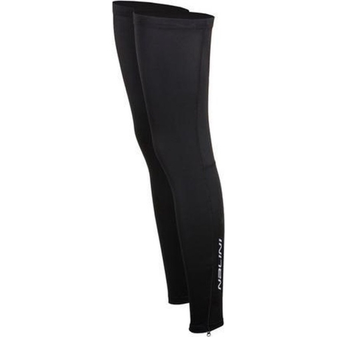Nalini - Unisex - Beenstukken Wielrennen - Thermo materiaal - Warme Beenwarmers Fiets - Zwart - TARVOS - S