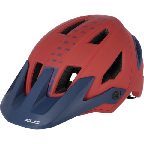 XLC fietshelm MTB - L/XL- Enduro - Rood/Blauw - BH-C31