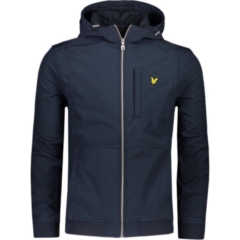 Lyle & Scott - Heren Outdoorjas Softshell Jacket - Blauw - Maat M