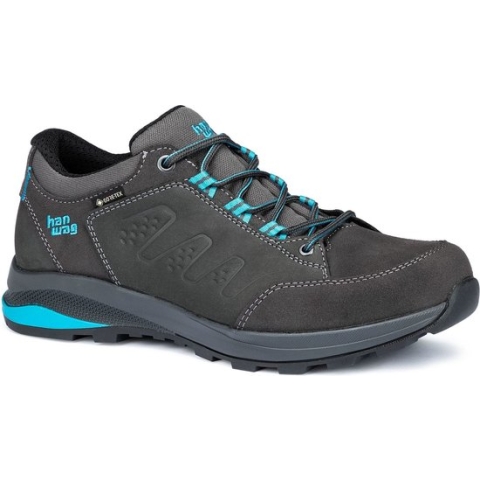 Hanwag Torsby Low SF Extra Lady GTX - Asphalt/ocean - Schoenen - Wandelschoenen - Lage schoenen