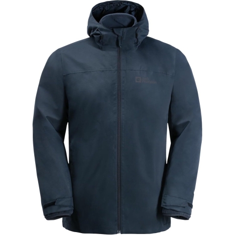 Jack Wolfskin Taubenberg 3in1 JKT Outdoorjas voor Heren - Maat S