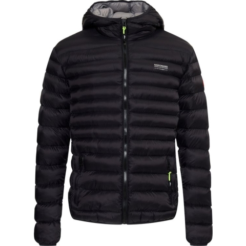 Nordberg Puffer Jacket Thor - Zwart - Maat 3XL