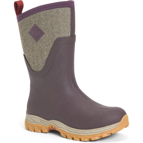 Muck Boot -Arctic Sport II Mid-Bordeaux/Tweed- Outdoor laars US8/EU39