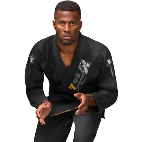 Hayabusa Ascend Lichtgewicht BJJ Jiu Jitsu Gi Zwart A2
