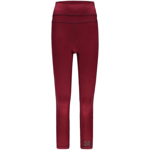 Re-Born Lange Sport Legging Dames - Burgundy - Maat M