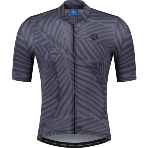 Rogelli Jungle Fietsshirt - Korte Mouwen - Heren - Grijs - Maat XL