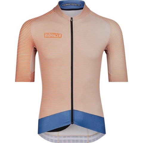 BIORACER Fietsshirt Heren - Fietskledij Beach Epic - Wielrennen - Beige S