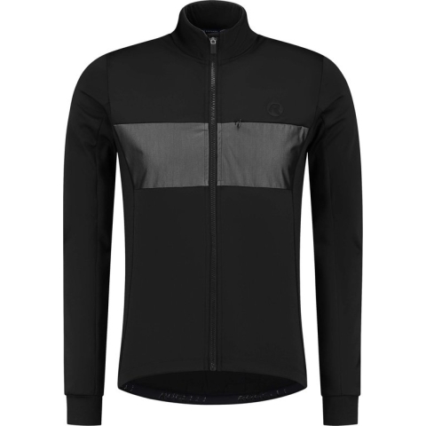Rogelli Attq Fietsjack Winter - Heren - Zwart, Grijs - Maat XL