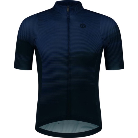 Rogelli Glitch Fietsshirt Heren Zwart/Blauw - Maat M
