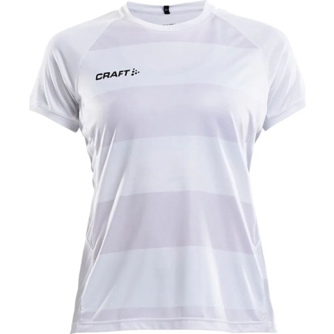 Craft Progress Shirt Korte Mouw Dames - Wit | Maat: XL