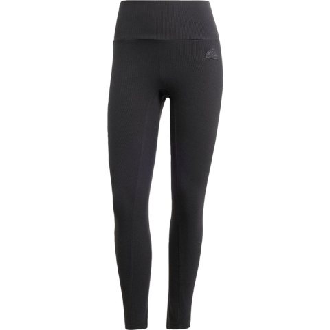 adidas Sportswear W LNG RIB LEG - Dames - Zwart- S