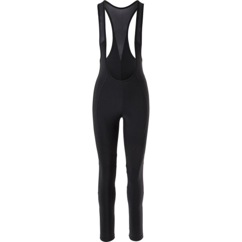AGU Lange Fietsbroek zonder Zeem II Essential Dames - Zwart - S - Met Bretels