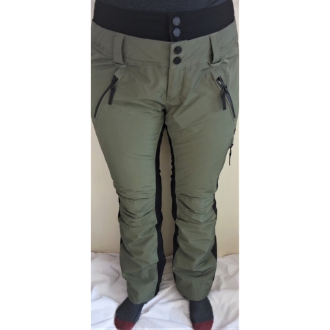 S.O.S Sportwear Of Sweden Doll Pant Skibroek - Olijf Groen - Maat 44