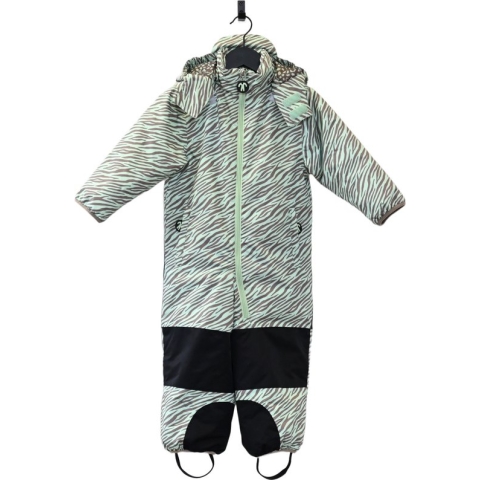 Ducksday - winterpak - kind - waterdicht - winddicht - unisex - Okapi - maat 104/110 - GRATIS SJAAL