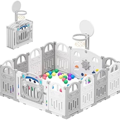 Grondbox Baby - Speelbox - Kruipbox - Playpen