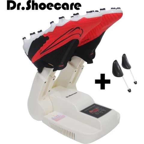 Dr.Shoecare® - Schoenendroger en Schoenverfrisser met ozone - Ozone en droogfunctie - Geurvreters voor schoenen - Schoendroger - Wit