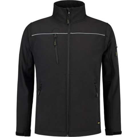 Tricorp Softshell Luxe Kids 402016 - Zwart - Maat 152