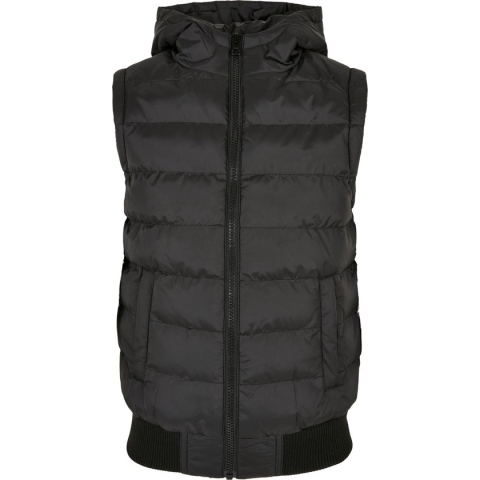 Kinderen - Kids - Boys Bodywarmer - Small Bubble Hooded Vest