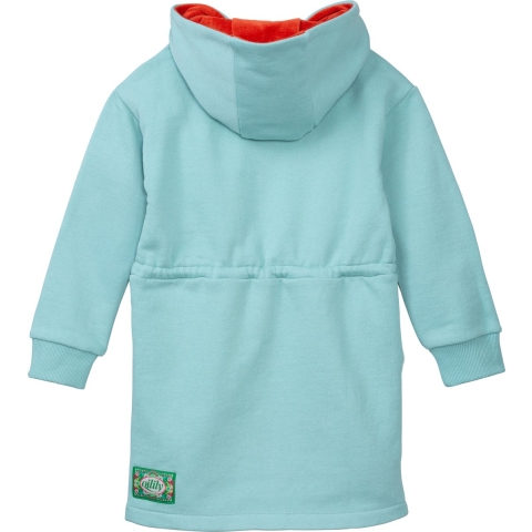Dink sweat dress 51 Solid sweat with artwork Story lady Blue: 122/7yr