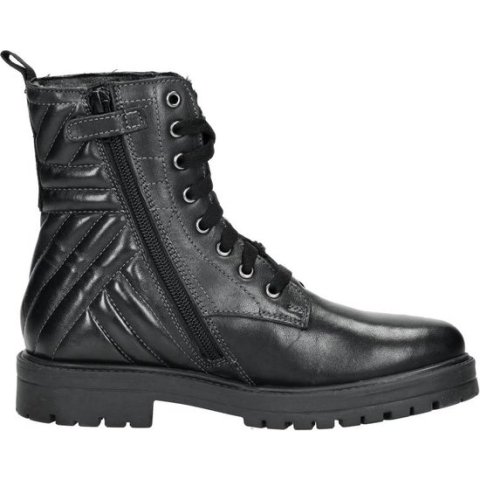 SUB55 Veterschoen hoog Veterschoen hoog - zwart - Maat 35