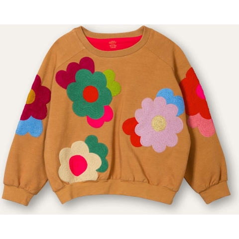 Oilily Haisley - Sweater - Meisjes - Bruin - 164