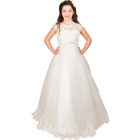 Bruidsmeisjes / Communie jurk "Lynn" Maat 116